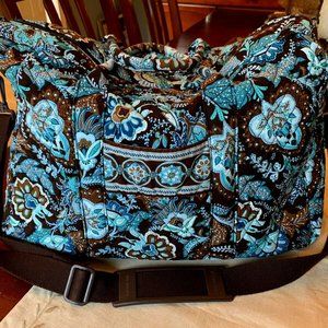Vera Bradley Weekender Travel Bag - Java Blue